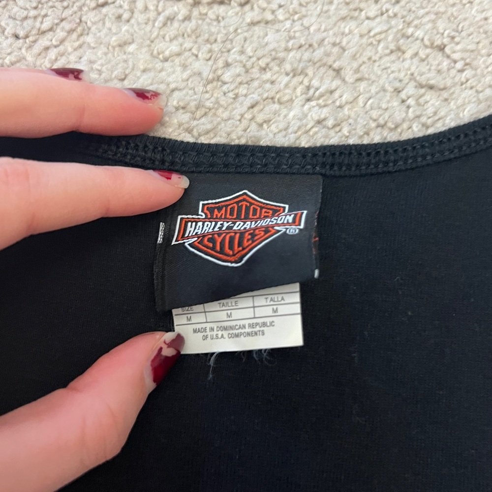 Black Harley-Davidson “San Antonio, Texas” Tank Top 🖤 - Picture 3 of 7